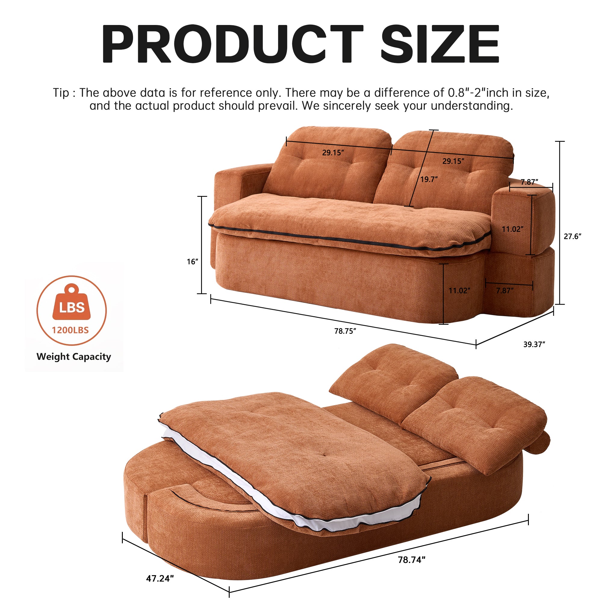 T-836 Kangaroo sofa bed