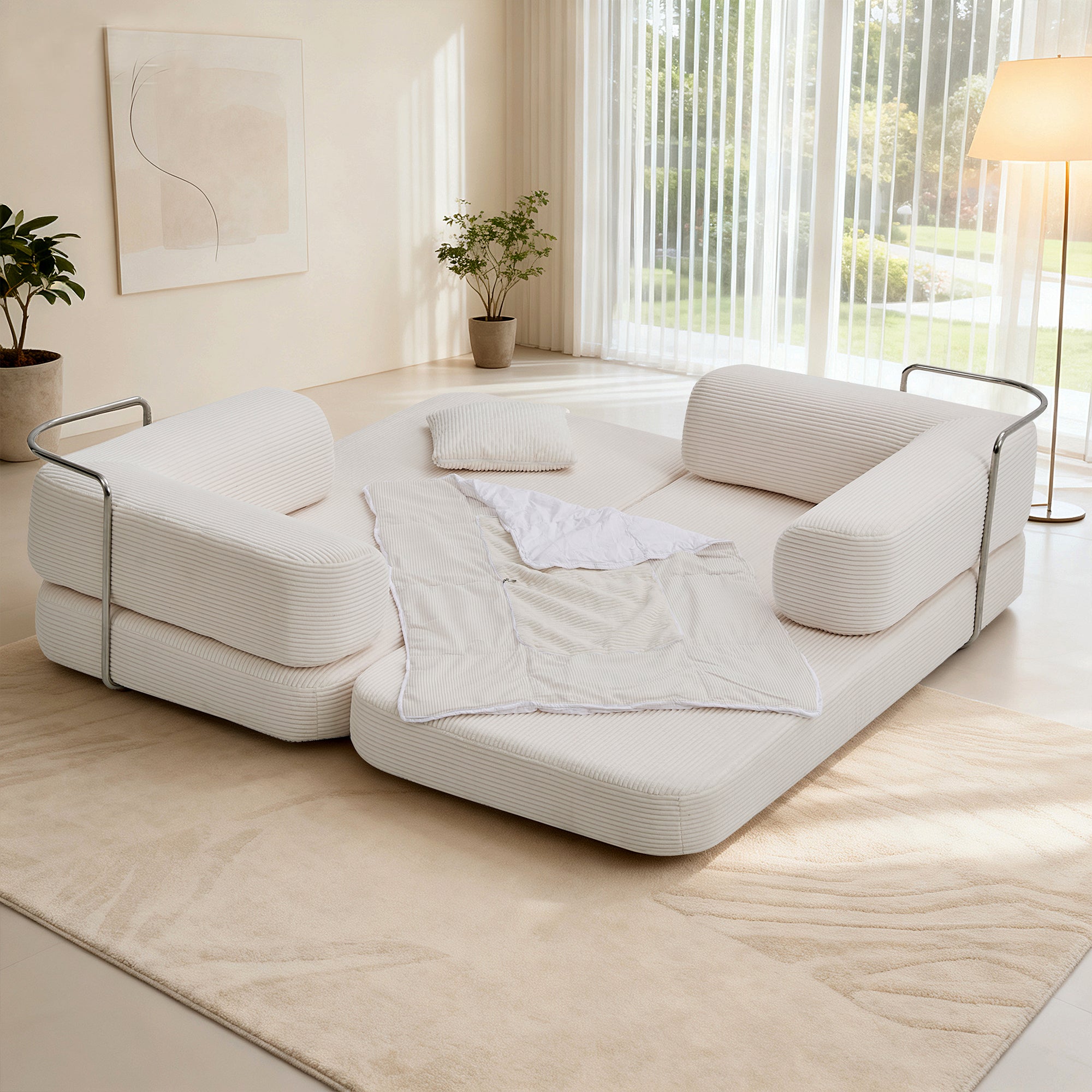 T-490B Crackers, foldable sofa bed